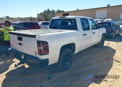 2012 Chevrolet Silverado 1500 Work Truck из США, поврежденный, VIN 3GCPCPEA8CG127563